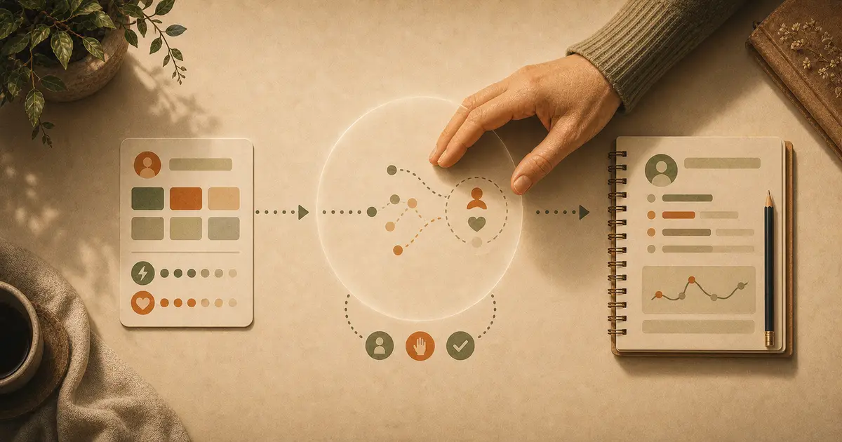 Un check-in con datos personales gestionado con consentimiento claro, recolección mínima y supervisión humana.
