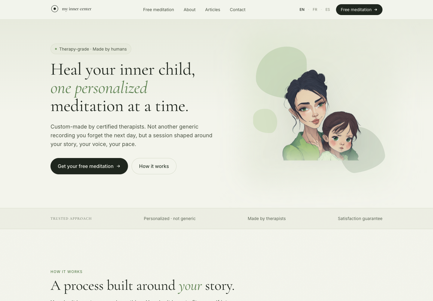 Capture du site MyInnerCenter